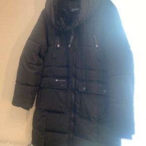 Women's Black Puffer Coat